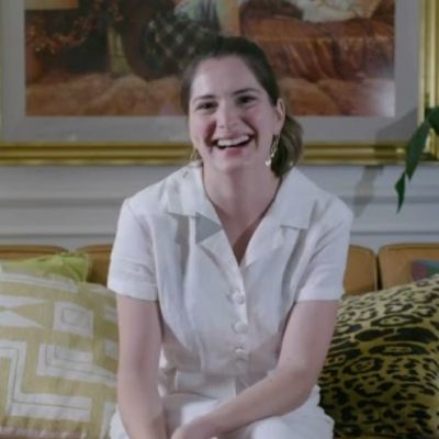 Carina Soto Velàsquez gives an interview
