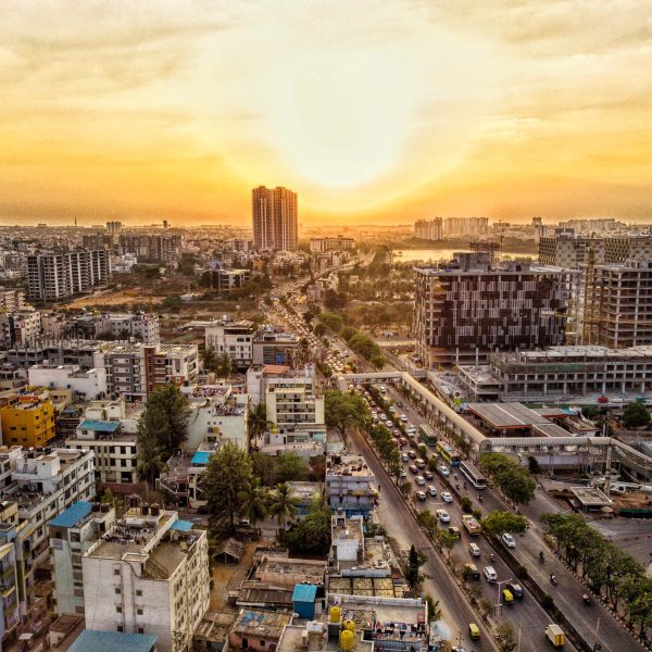 Sunset at Nagawara Bangalore 2019 scaled