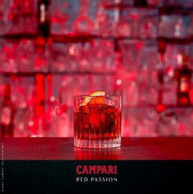 poster for campari red passion