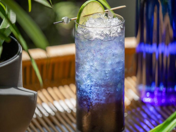 Ube-based cocktail with SKYY Vodka