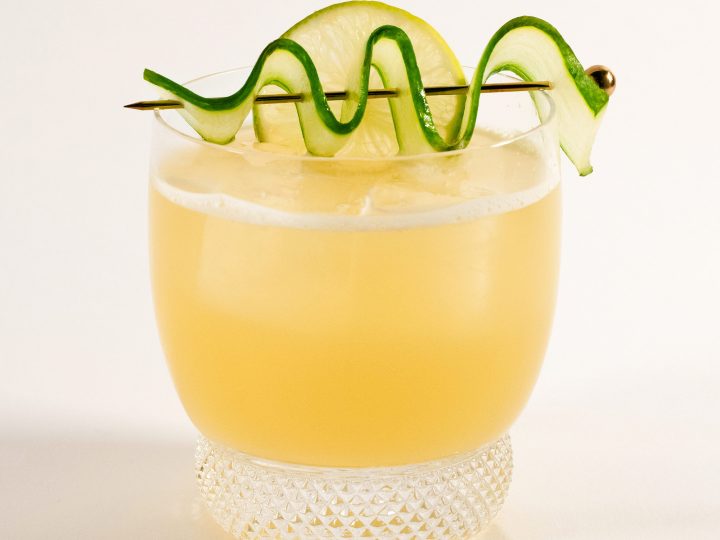 Espolon Margarita with Cucumber juice