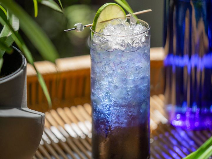 Ube-based cocktail with SKYY Vodka