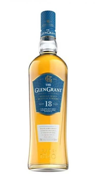 Salsify Glen Grant 18YO 750ml Beneath Bottle Shot