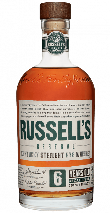 Russells Reserve 6YO 750ml Reflection Bottle Shot
