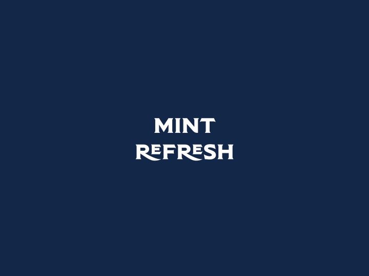 Mint refresh horizontal v.1 Moment