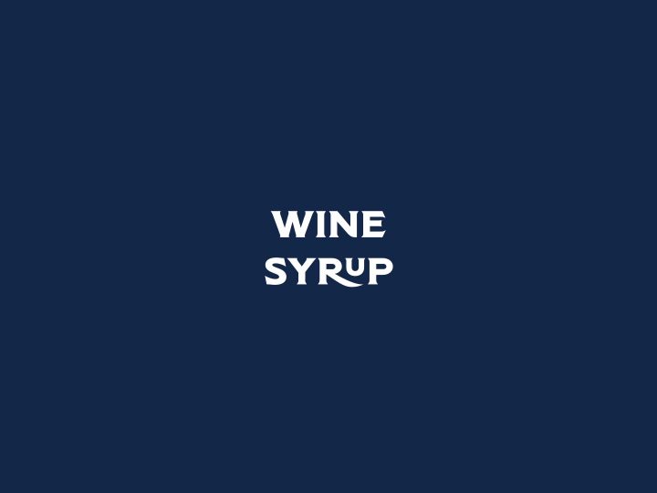Wine syrup horizontal v.1 Moment