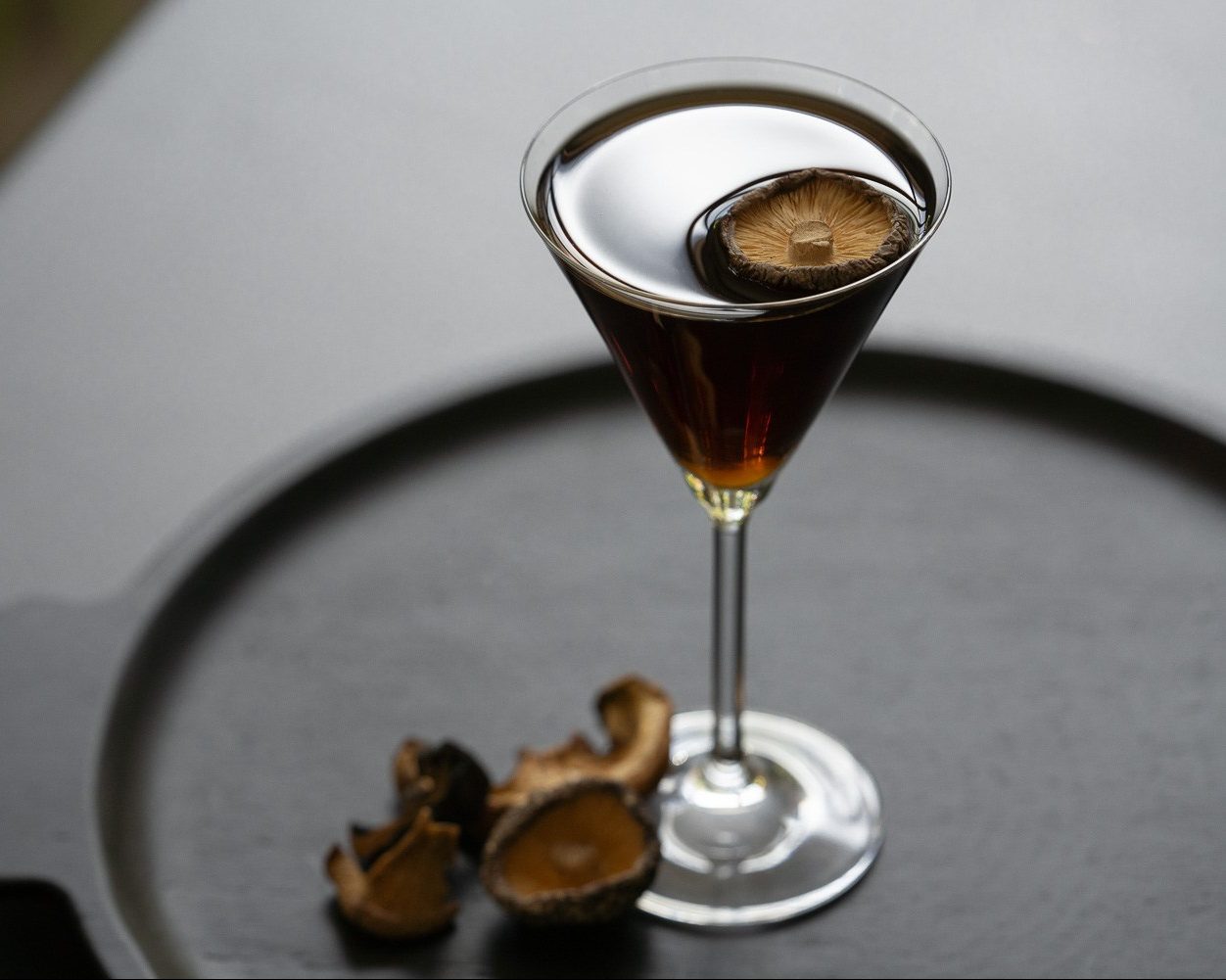 Mushroom Dirty Martini - Campari Academy