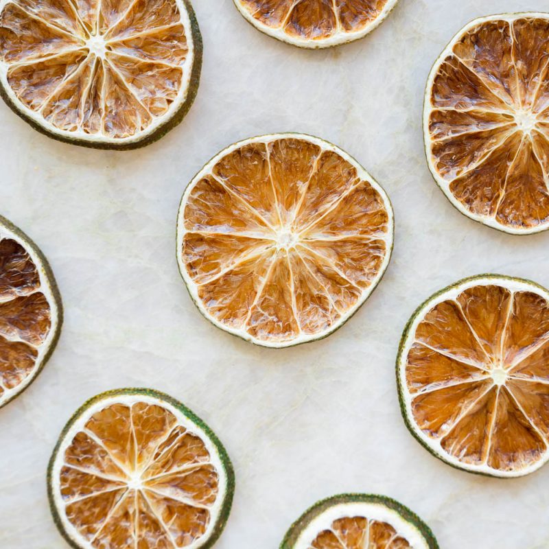 Dehydrated Dried Lemon Wheel Slices