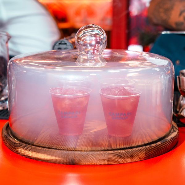 cherry infused Boulevardier recipe