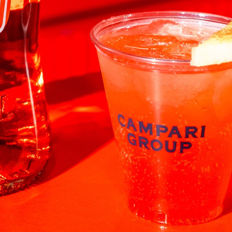Tropical Spritz cocktail