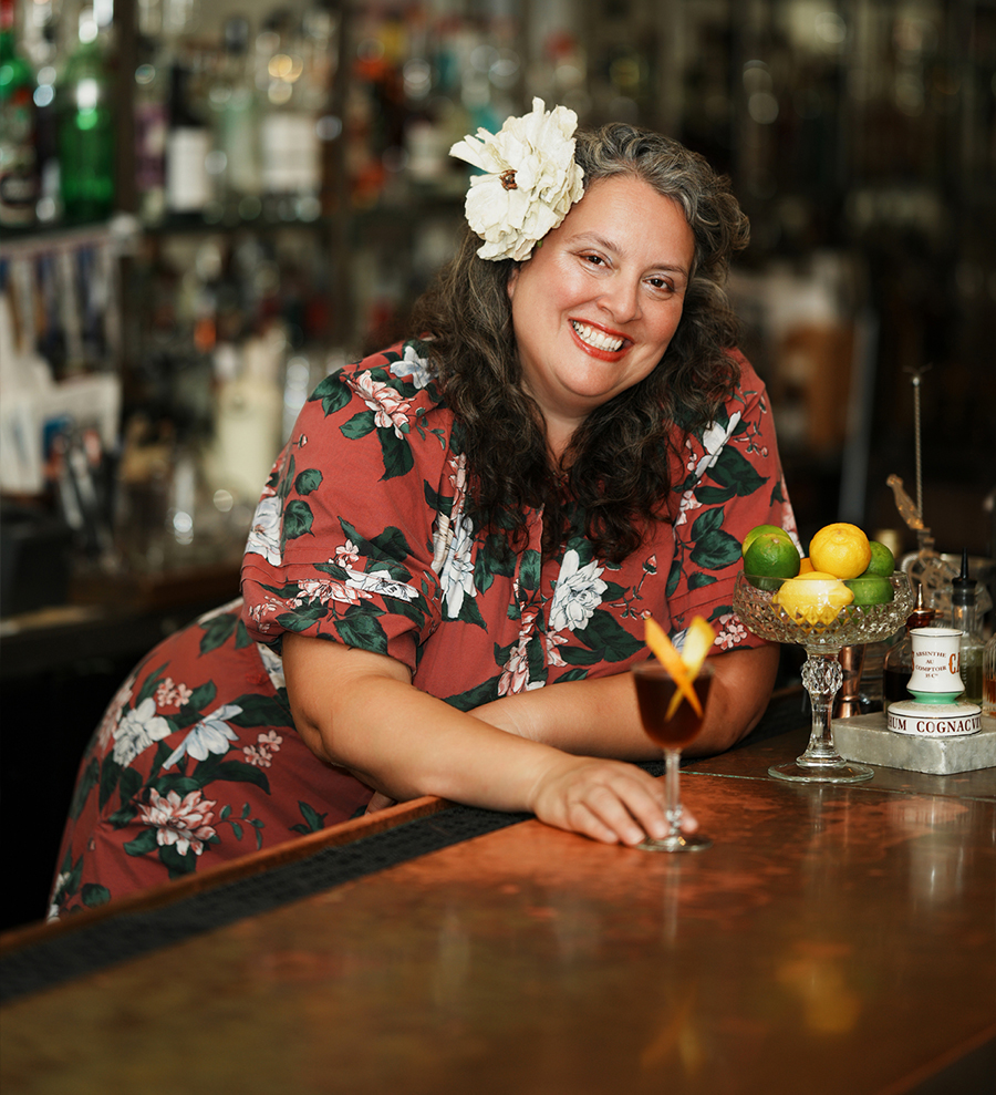 Bartender Abigail Gullo