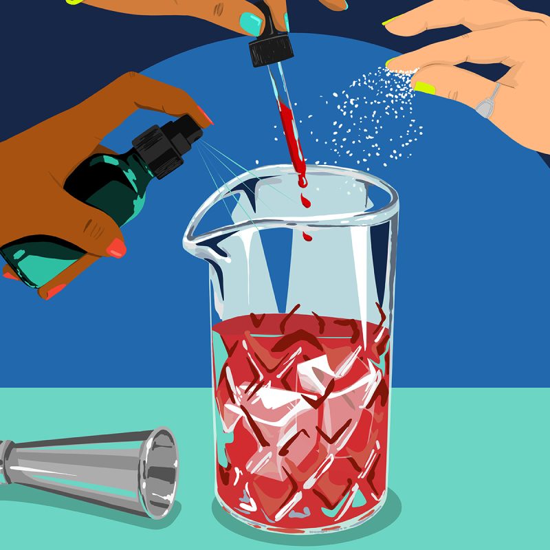 Dashes and Drops Class header art