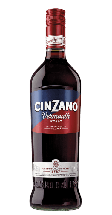 Cinzano vermouth rosso bottle