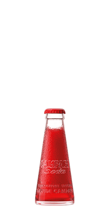 Campari soda bottle