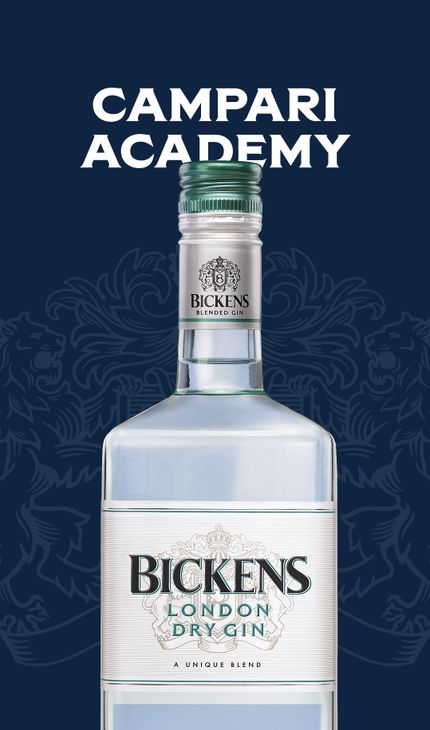 imagem com descrição da bebida Bickens London Dry Gin
