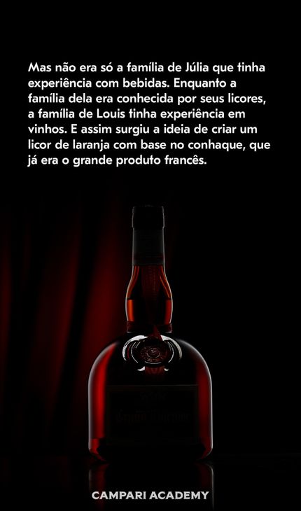 imagem com descrição sobre a bebida Grand Marnier
 