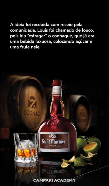 imagem com descrição sobre a bebida Grand Marnier
 