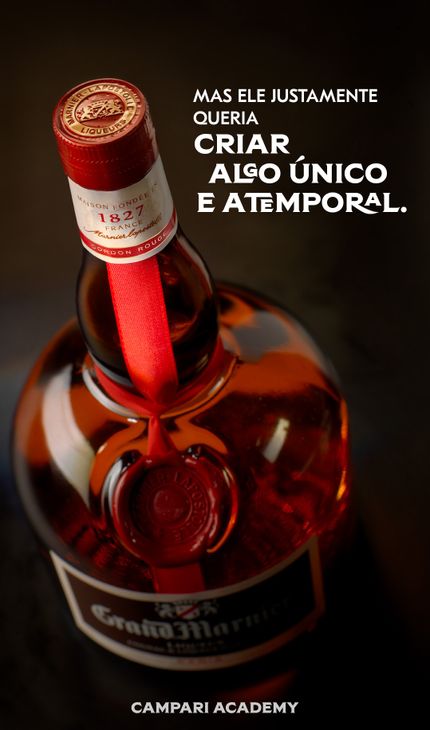 imagem com descrição sobre a bebida Grand Marnier
 