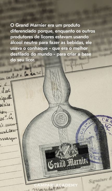 imagem com descrição sobre a bebida Grand Marnier
 