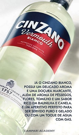 imagem com descrição sobre a bebida Cinzano Vermouth Rosso
