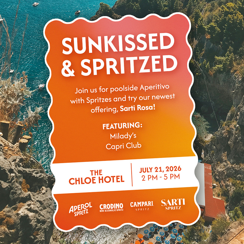 Sunkissed and Spritzed Event - Tales Of The Cocktail
